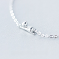 wholesale S925 Silver Bracelet for Women, Fashionable Korean and Japanese Style Cute Cat Bracelet, Wholesale Simple and Sweet Bracelet for Women S0942-0-3