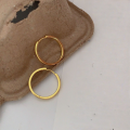 wholesale S925 Sterling Silver Minimalist Hoop Earrings, Women's Light Luxury Earrings, New Korean Dongdaemun Small-Simple Circle Ear Hoop Earrings-0-6