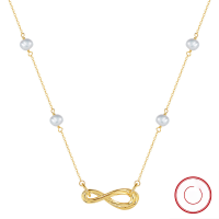 wholesale S925 Sterling Silver Cloud-Pull Jewelry Cultured Freshwater Pearl Necklace with Starry Sky Design Women's Fashion Collarbone Chain-14K gold + natural freshwater pearl, approximately 6.5g 925 silver