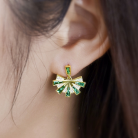 wholesale S925 silver with zirconia bfirst new original design small dress earrings pure silver high-end luxury style-Sterling Silver Earrings>925 Silver