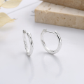 wholesale S925 Sterling Silver Irregular Texture Geometric Line Ear Clasps, Fashionable Commute, Niche Design, Versatile Earrings-0-0