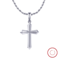 wholesale Metal religious cross retro men's trendy personalized hip-hop necklace jewelry-0-2