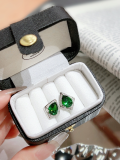 wholesale 925 Sterling Silver Korean-style Fashion Design Sense Waterdrop Earrings, Commuting Versatile Niche Personality Temperament Sexy Small Earrings-0-7