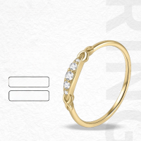 wholesale S925 Sterling Silver Golden Dawn Series Ring Fashionable European and American Jewelry Moissanite Ring Hot Selling Ready Stock Wholesale-Moissanite Ring  US size 8 (domestic size 17)