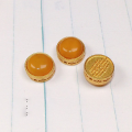 wholesale S925 silver gold-plated natural beeswax accessories spacer beads gaskets semi-finished DIY jewelry crystal gemstone bracelet necklace-0-6