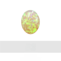 wholesale Metal Opal Cross Double-Sided Fire Iridescent Opal Polymer Cultivated Synthetic Opal Gemstone-0-33