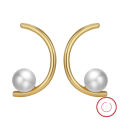 wholesale GPE Collection S925 Sterling Silver European and American Cross-Border Exquisite Earrings, Natural Freshwater Pearl Stud Earrings Wholesale-0-61
