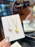 wholesale  990 Sterling Silver Chinese Zodiac Small Horse Necklace for Women, Birth Year Pendant, Light Luxury Fashion Design, Year of the Horse Style Collarbone Chain-0-6