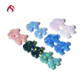 wholesale Metal material, synthetic opal OPAL elephant plain cabochon fire opal polymer cultured opal gemstone-0-4