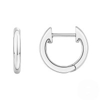 wholesale S925 Sterling Silver Punk Style Spike Studded With Crystals And Pearl Ear Cuff Earrings For Women-Platinum #2 925 Silver