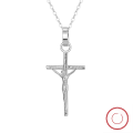 wholesale Metal Material: 925 Silver Cloud Pull New Model European and American Fashion Cross Pendant Short Necklace Collarbone Chain Drop Shipping-0-0