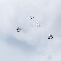 wholesale S925 Silver Earrings for Women, Korean Style Minimalist Diamond-Studded Triangle Studs, Petite Geometric Jewelry E9484-s925 silver pair of white diamonds>925 silver