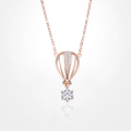 wholesale S925 Silver Plated Korean Style Diamond Zircon Necklace for Women, Fashionable and Creative Collarbone Chain Accessory Wholesale-0-1